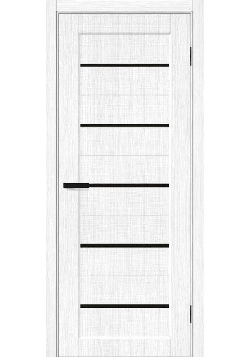 Межкомнатная дверь Мода-22 Black Line, цвет Snow Melinga